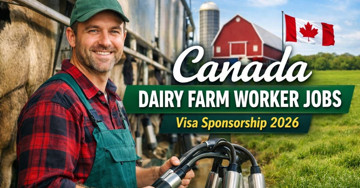 Canada Dairy Farm Worker Jobs in 2026