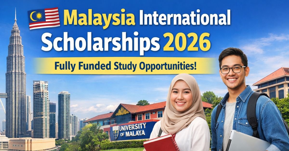 Malaysia International Scholarships 2026 – Fully Funded Opportunities for International Students