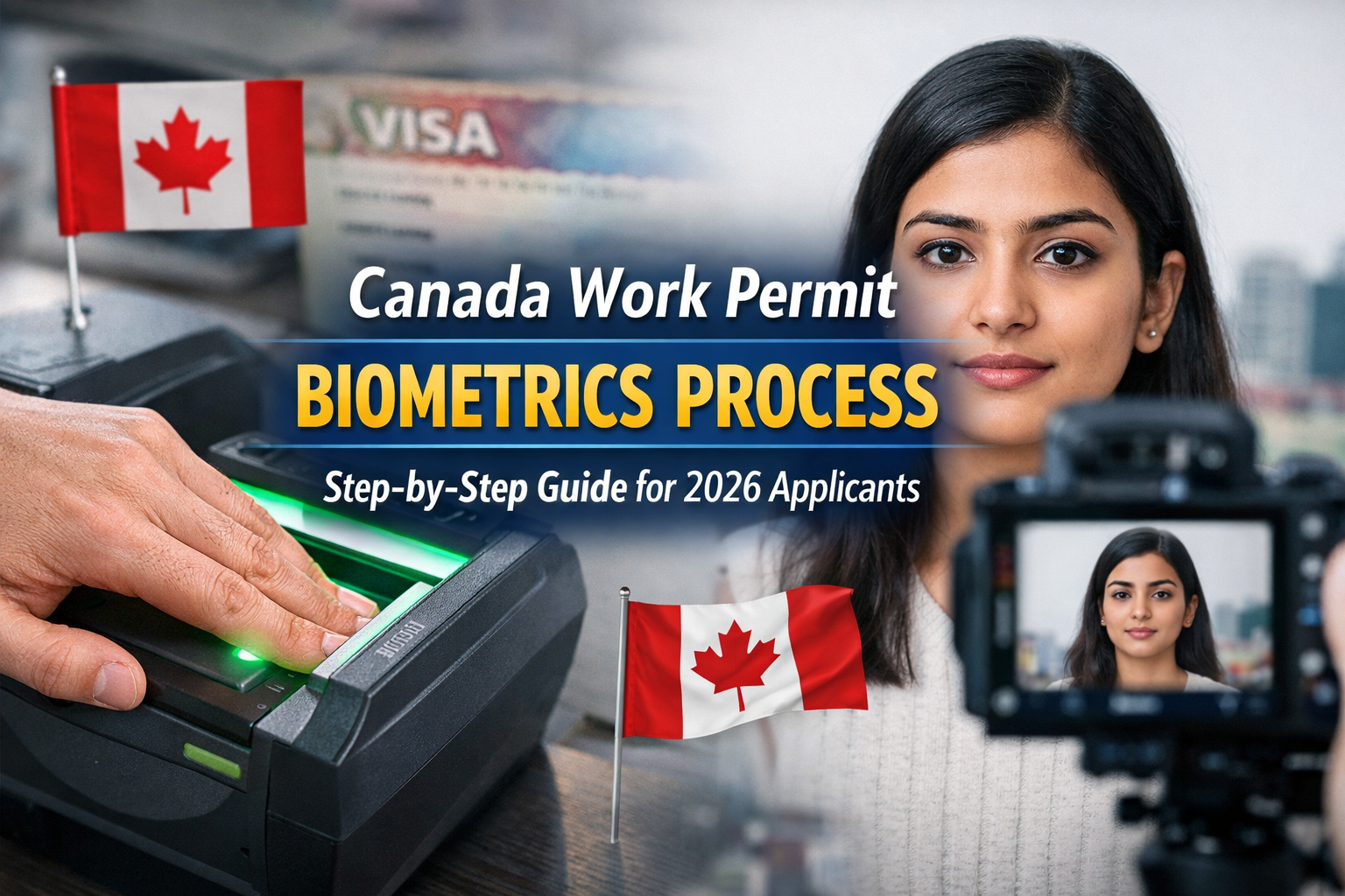 Canada Work Permit Biometrics Process: