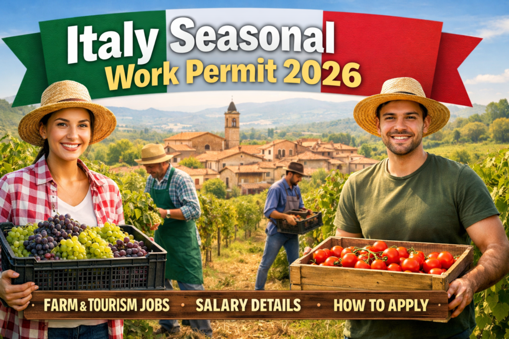 Italy Seasonal Work Permit 2026: Requirements, Jobs, Salary, and How ...