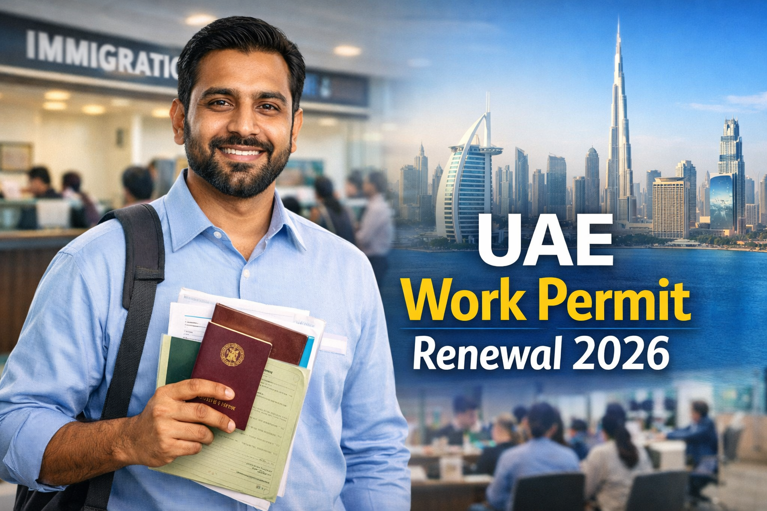 UAE Work Permit Renewal Process 2026