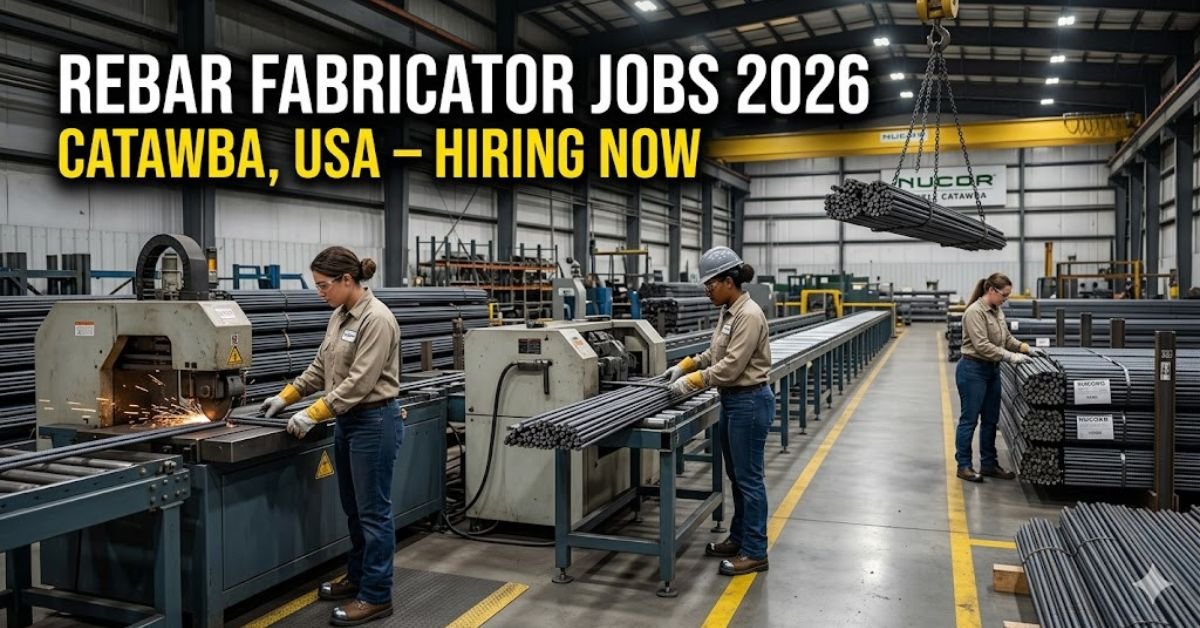 Rebar Fabricator Jobs 2026 in Catawba – Nucor Hiring Now