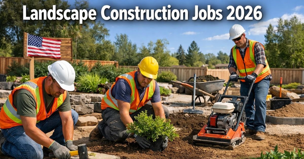 Bend Landscape Construction Jobs 2026 – $25/Hour Crew Work