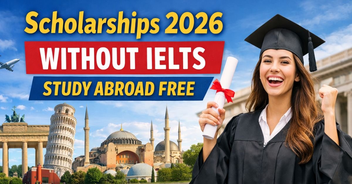 Scholarships 2026 Without IELTS – Study Abroad Free for International Students