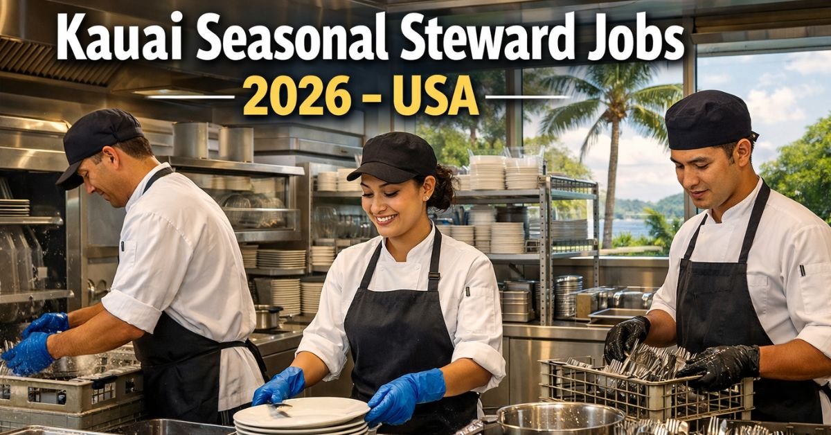 Kauai Seasonal Steward Jobs 2026 – H-2B Visa Opportunity in USA