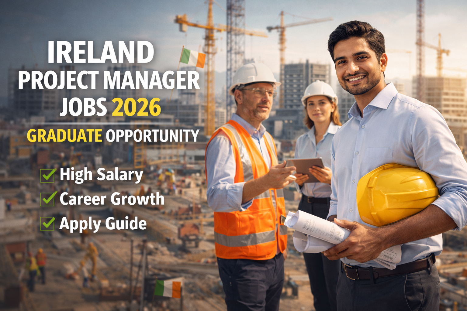 Graduate opportunities at Irish construction site