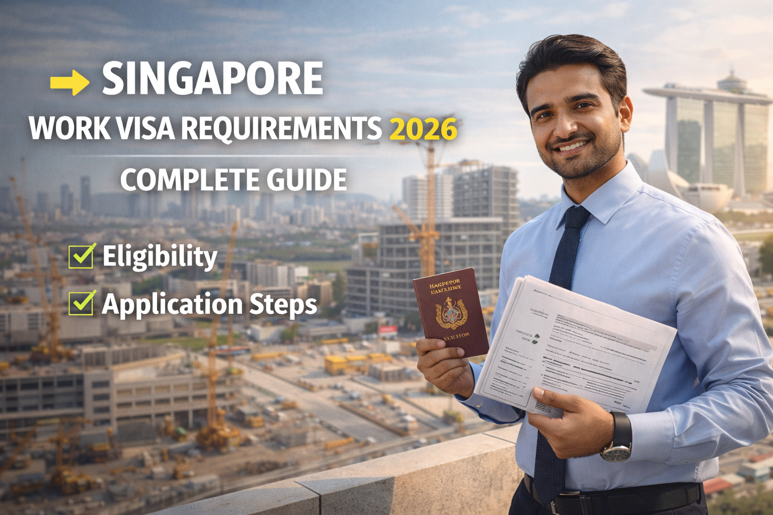 Singapore work visa guidance outdoors