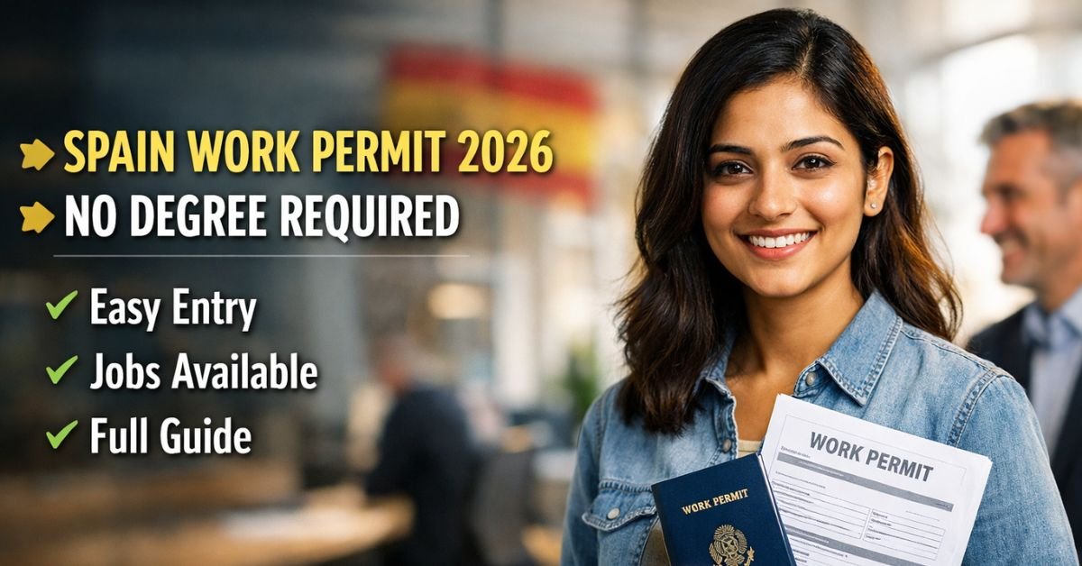 Spain Work Permit Without Degree 2026