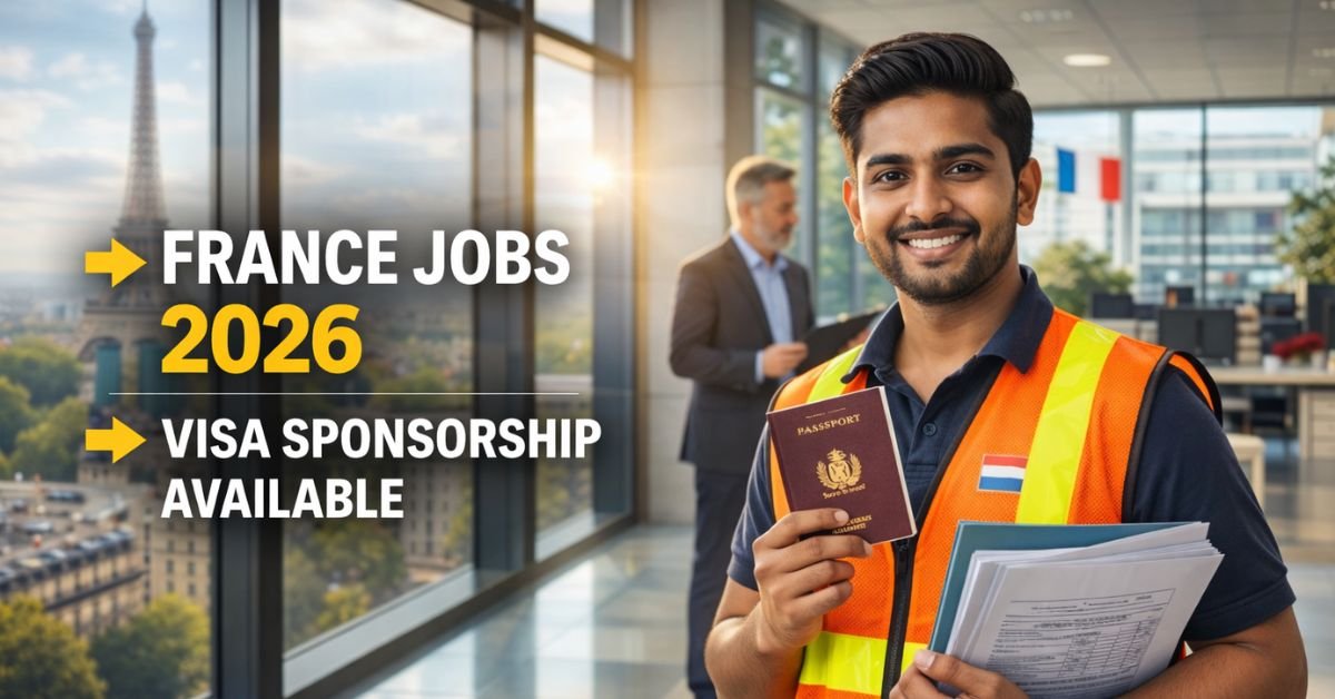 France Visa Sponsorship Jobs 2026