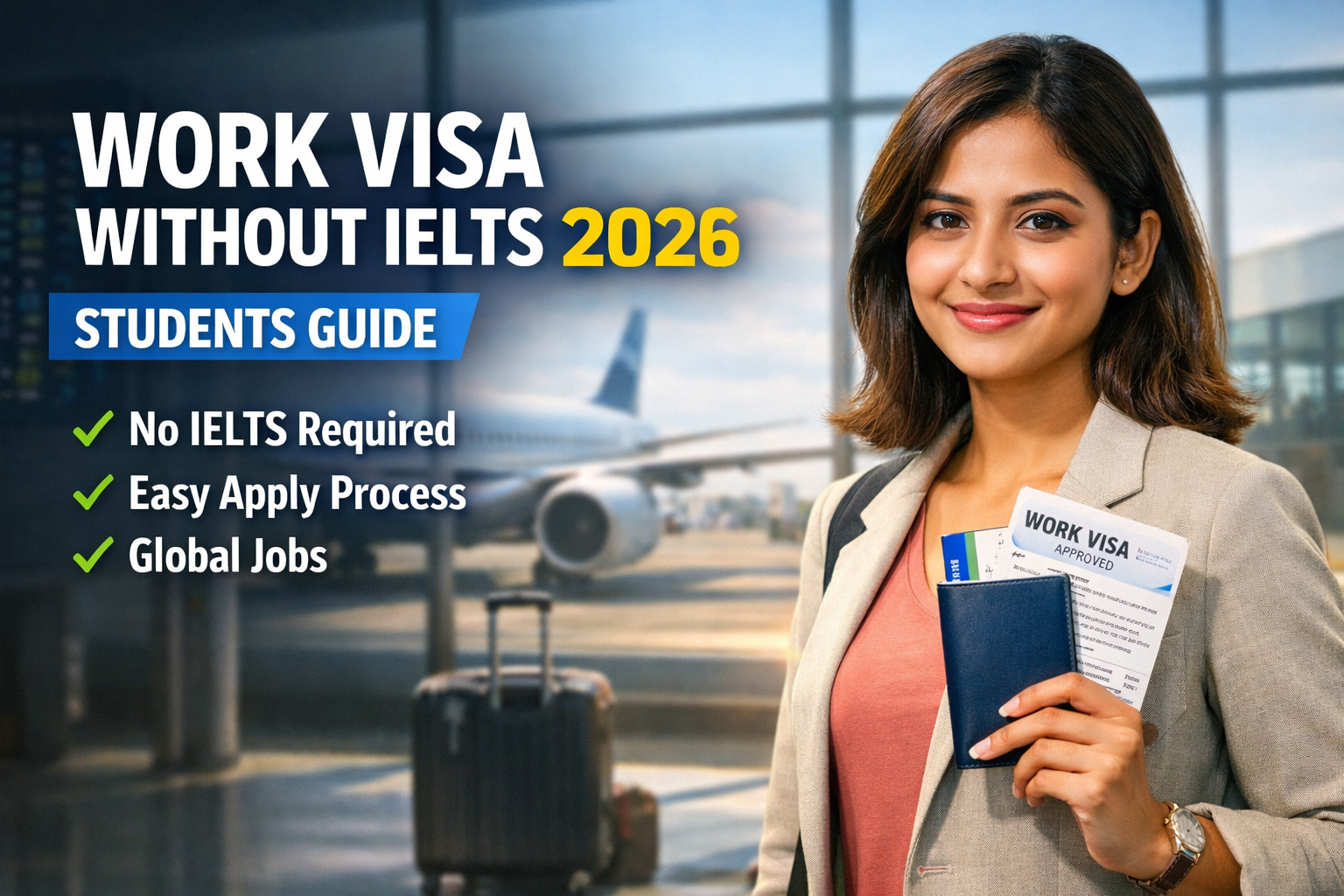 Work visa approval without IELTS 2026