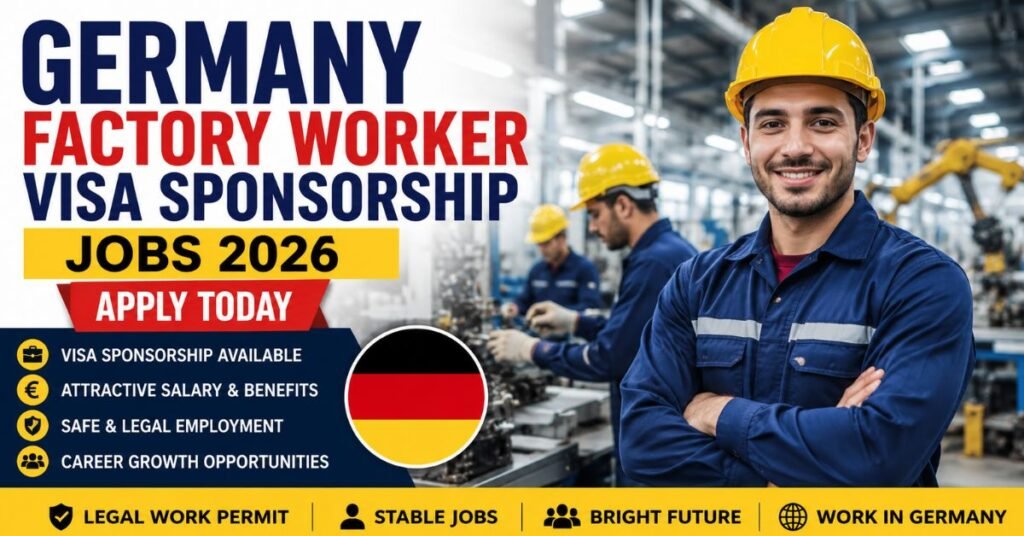 Germany Factory Worker Visa Sponsorship Jobs 2026 Guide - Ilmi Careers