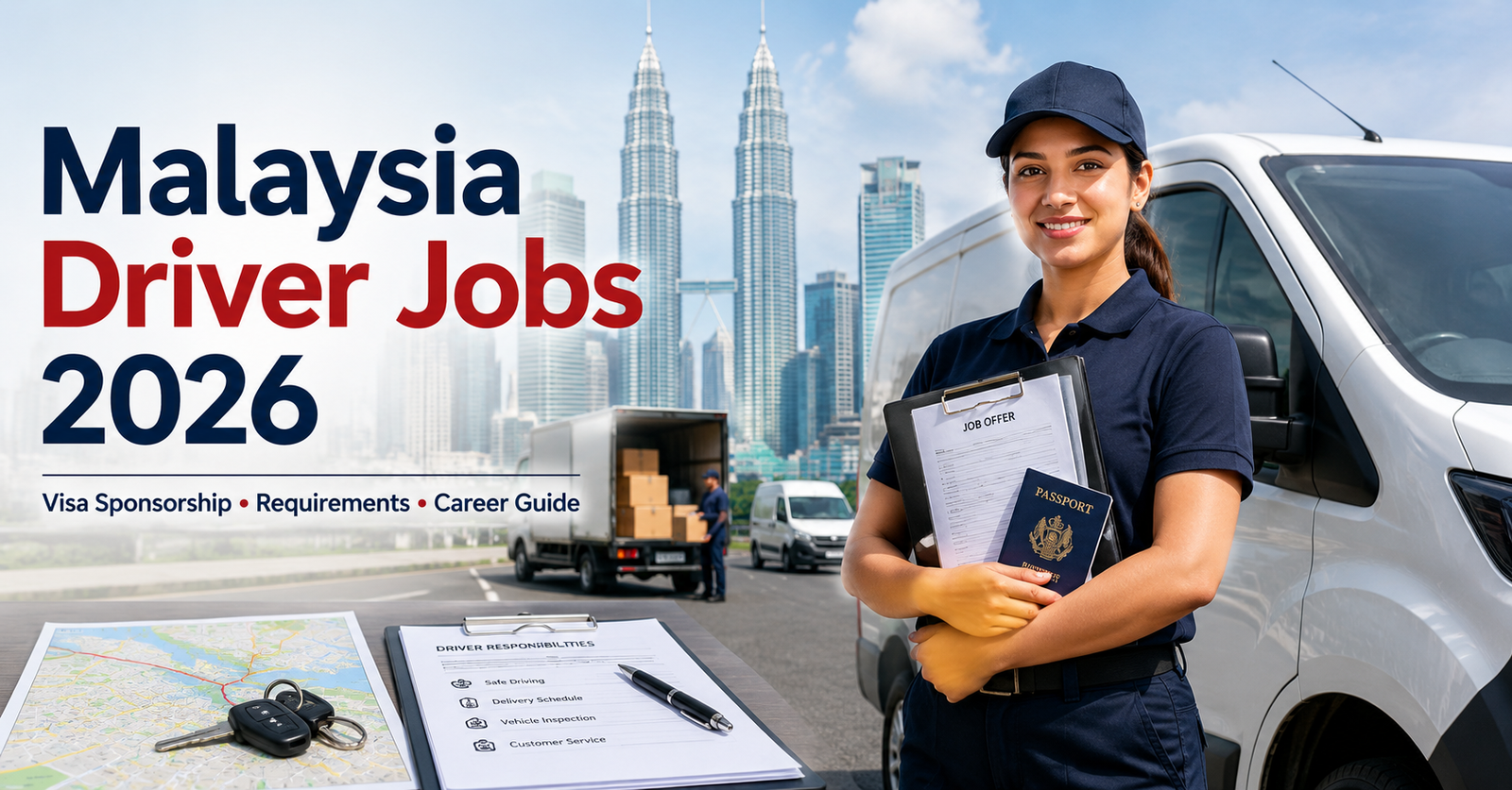 Malaysia Driver Jobs Visa Sponsorship 2026 – Complete Work Guide