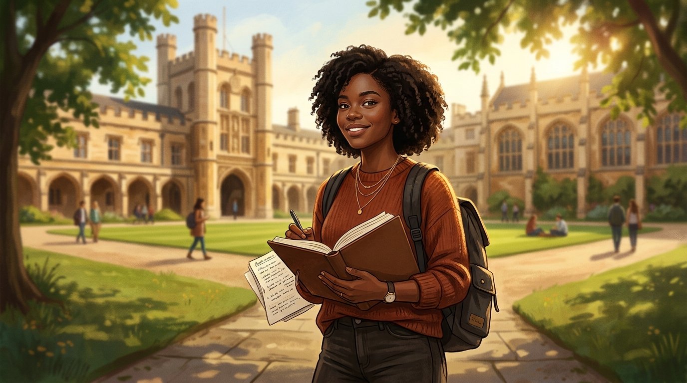 Chevening Scholarship 2027 — international student on a UK university campus
