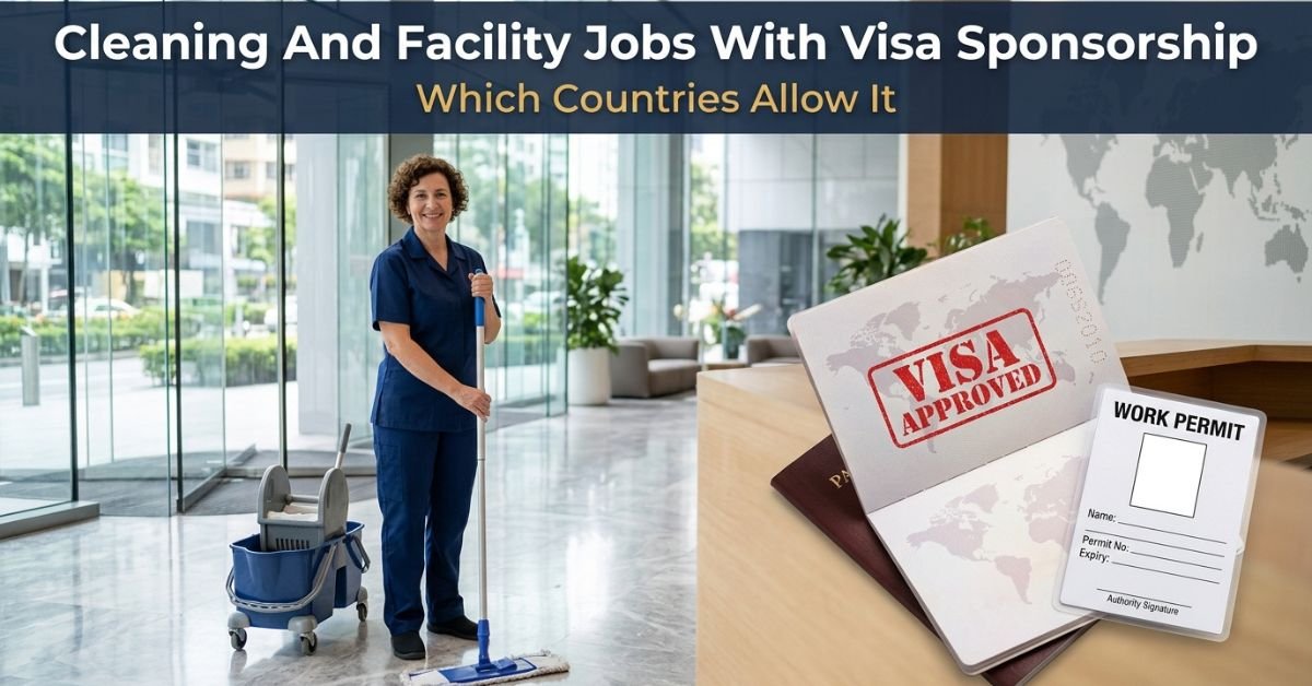 Security guard jobs with visa sponsorship with visa and work permit documents